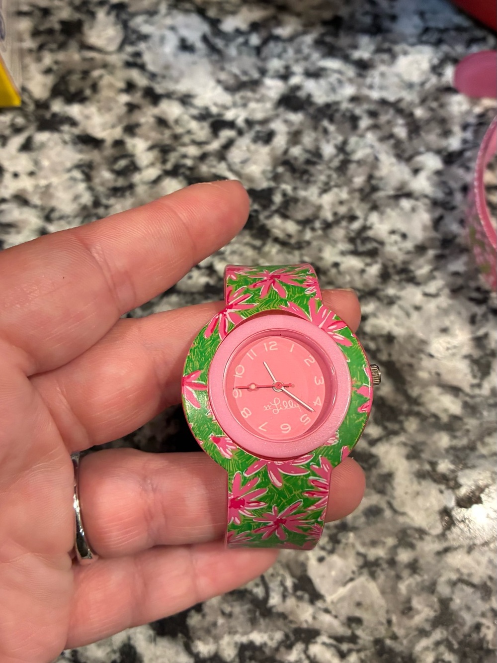 Lilly Pulitzer interchangeable watch set - Picture 2 of 6